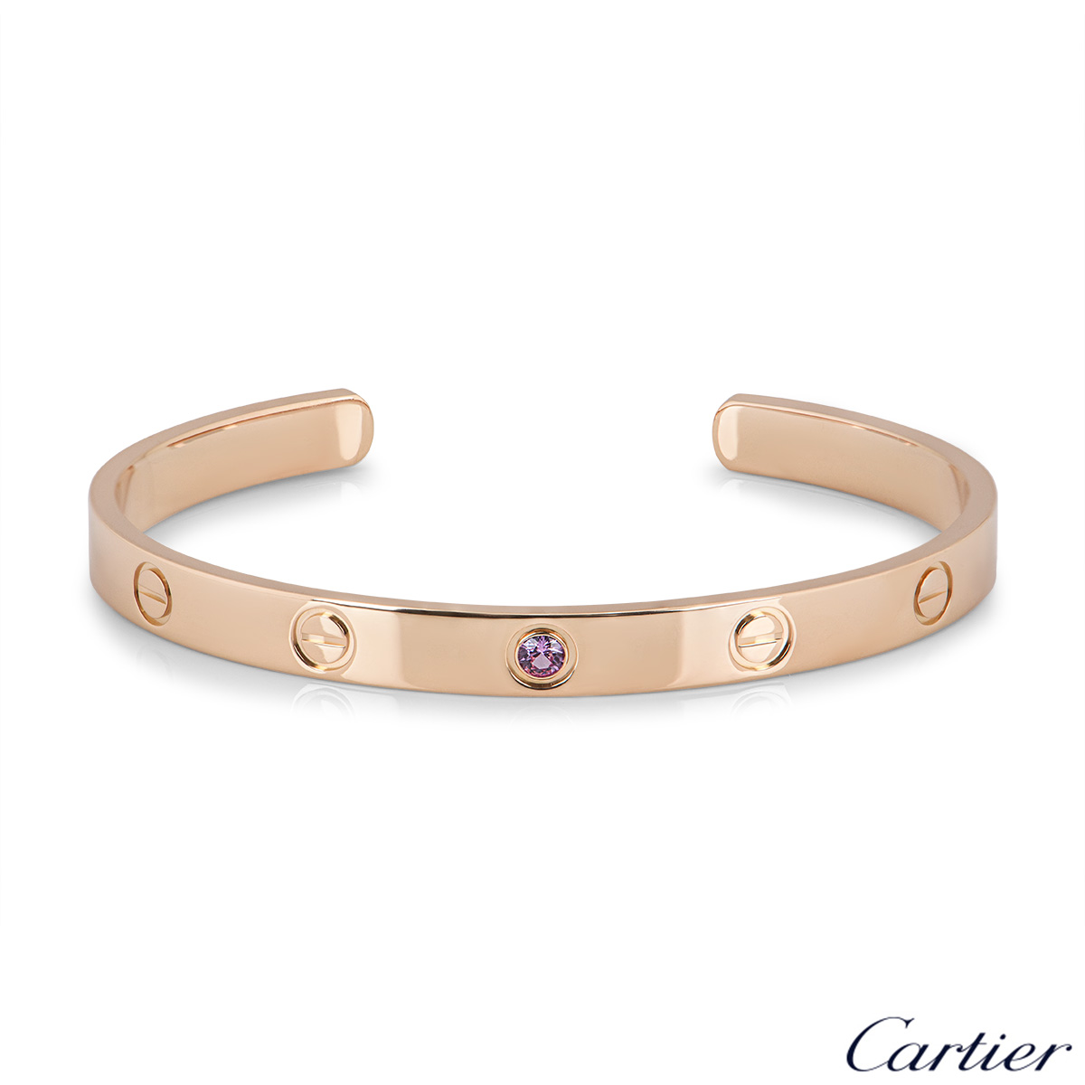 cartier love rose cuff